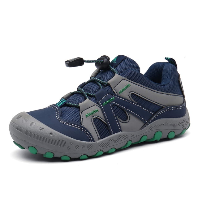 Zapatos de senderismo Mishansha Kids, azul oscuro, talla 12.5 para niños pequeños