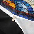 thumbnail image 3 of Homewish Sun and Moon Print Twin Duvet Cover, Oil Painting Style Twin Bedding, Black Reversible 2 Pieces, 1 Duvet Cover and 1 Pillowcase, 3 of 5