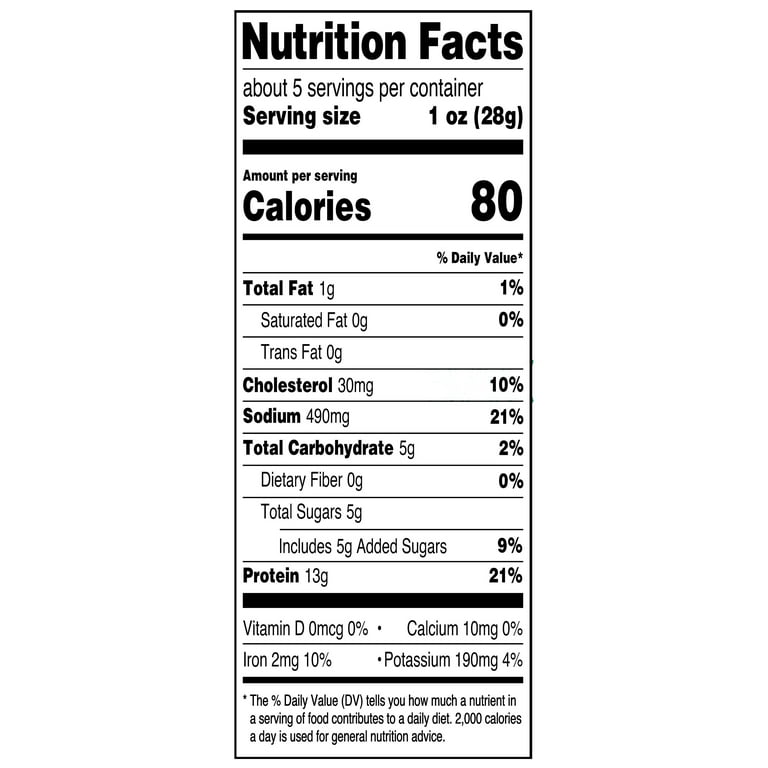 Great Value Peppered Beef Jerky, 5 oz