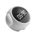 thumbnail image 2 of Reloj Despertador Seitruly con Expresión Bonita para Niños Electrónica Blanco Emoticono, 2 of 6