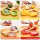 thumbnail image 2 of Yuarrent Nevera transparente para verduras y frutas, película elástica, caja de almacenamiento para mantenimiento fresco, reutilizable, Cocina y Comedor Rojo, 2 of 6