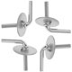 thumbnail image 1 of HAMPPLIES 4Ud Kit De Tornillos Para Soporte De Ventilador Color Plateado En Hierro Con Instalación Sencilla, 1 of 6