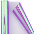 thumbnail image 4 of Rollo de papel de regalo Flyhill, color morado iridiscente, 43 cm x 10 m, 4 of 7