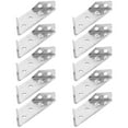 thumbnail image 4 of Corner Brace Bracket Triangle  Angle Shelf Fastener Furniture Support Brackets Joint Metal Flat Duty L Steel Stainless, 4 of 7