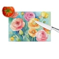 thumbnail image 5 of Ranunculus in Watercolor Glass Cutting Board Large 12 in x 15 in, 5 of 5