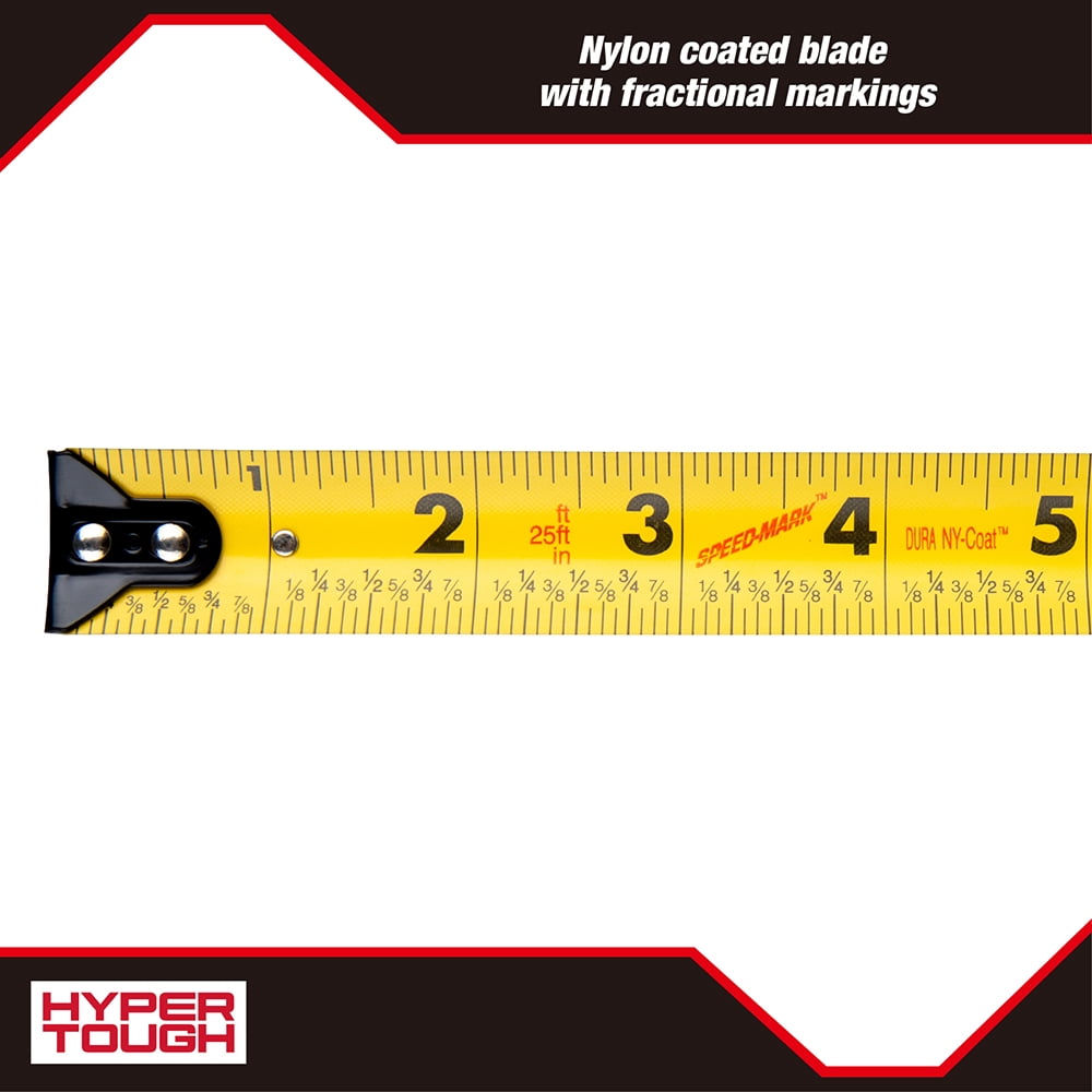 Hyper Tough 16ft. Self Lock Steel Tape Measure
