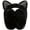 Foldable#Black, variant on Winter Earmuffs for Kids Girl Warm Ear Muffs Baby Boy Plush Padded Ear Warmer(Unfoldable Style)