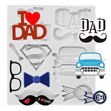 Best Dad Ever Silicone Mold