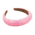 thumbnail image 2 of Fiudx Diadema Elegante, Tocado Ligero Material Suave, Accesorio para El Cabello y Diseño Ancho y Elegante, Regalo de Cumpleaños y Aniversario, Tendencia de Moda Femenina, Ocasiones Versátiles, Perfec, 2 of 2