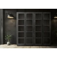 thumbnail image 2 of Argyle Bookcase in Modern Graphite Black Finish on Reclaimed Solid Wood, 2 of 7