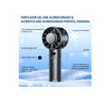 thumbnail image 3 of Mini Ventilador De Mano Portátil 100 Velocidades Enfriador Xtellar negro, 3 of 4