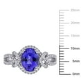 thumbnail image 2 of Everly Women's Tanzanite 14K White Gold Engagement Ring, 2 of 7