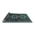 thumbnail image 2 of Ahgly Company Indoor Square Persian Light Blue Traditional Area Rugs, 5' Square, 2 of 4