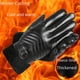 thumbnail image 5 of Guantes de cuero de invierno para hombres y mujeres, con forro polar, gruesos, resistentes al frío, cálidos, para ciclismo, antideslizantes, resistentes al frío, con pantalla táctil, guantes de, 5 of 6