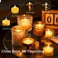 thumbnail image 4 of Giphtpoeet 30 Pack Citronella Tealight Candles Outdoor Summer Natural Soy Wax Scented Candles Long-Lasting for Patio, Garden & Backyard, 4 of 8