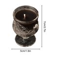 thumbnail image 3 of Low Temperature Body Safe Candles, Qiopertar Low Temperature Candles Wine Cup Shaped In The Dark Scented Candles Low Heat Romantic Wax Play Candles Body Safe Low Temp Drip Candles Massage Soy Candles, 3 of 4