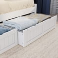 thumbnail image 6 of AFI Cambridge Wood Twin Size Daybed Frame with 2 Storage Drawers, White, 6 of 17