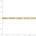 thumbnail image 2 of Beautiful 10k 4mm Light Concave Figaro Chain, 2 of 2