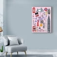 thumbnail image 3 of Trademark Fine Art 'Travel London' Canvas Art by Farida Zaman, 3 of 3