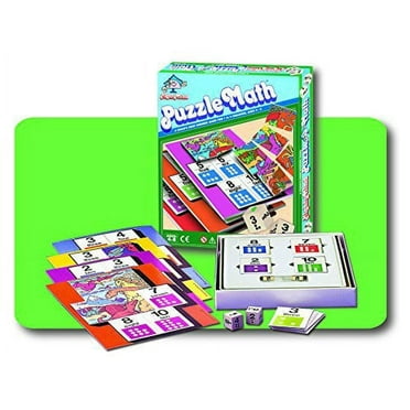 Mighty Mind Puzzle Math Ages 4-8 (1- 4 children) (#40500) by Leisure Learning