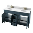 thumbnail image 4 of Twin Star Home 60" Double Bathroom Vanity, Franklin Blue, 4 of 8