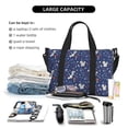 thumbnail image 4 of Travel Duffle Bag Artistic Cute Cartoon Squirrel Travel Tote Bags Carry on Luggage Waterproof Weekender Bags with Top Handle Adjustable Shoulde Strap for Travel Gym, 4 of 5