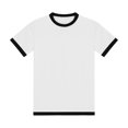 thumbnail image 2 of Erwazi Kids T-Shirts for Boys Cotton Linen Tee Shirt Girls Crew Neck Short Sleeve Pullover Tops, White, 9-10 Years, 2 of 9