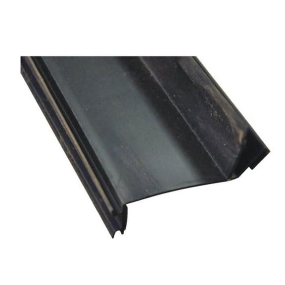 2 x 3 in. 14 ft. Black Bottom Pan Seal with 1.25 in. Wiper