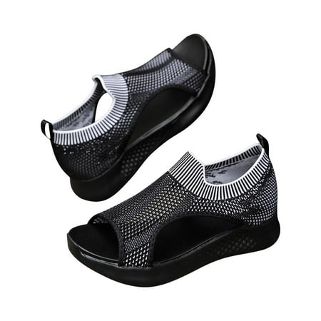 

Womens Sandles Sandals Women Women s Sandals Women Ladies Breathable Comfort Hollow Out Casual Wedges Mesh Shoes Sandals