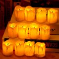 thumbnail image 1 of 12PCS Flameless Candle Simulated Decorative LED Candle Light LED Tea Light, 1 of 8