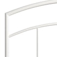 thumbnail image 3 of Hillsdale Furniture Julien Full Metal Headboard Textured White, 3 of 6