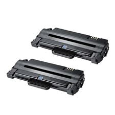 Generic High Yield Toner Cartridge for Samsung MLT-D105L/MLT-D105S - 2 PACK -Free Shipping Over $50 (105L,105S)