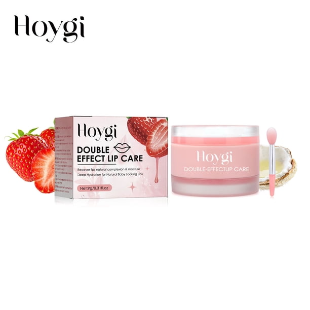 Barra de tratamiento labial hidratante con fórmula de doble efecto - Barra de labios de 9 g para labios secos y agrietados - Aceite natural enriquecido con manteca de karité y vitamina E - Cuidado