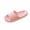 X-Pink, variant on GERsome House Slippers for Women and Men Open Toe Quick Drying Shower Shoes Non Slip Summer Beach Sandals, Size 3.5-5