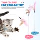 thumbnail image 3 of 4 juguetes interactivos para gatos con collar, varita de juguete para gatitos, juguetes interactivos para ejercitar gatos, juguetes para gatos de interior, 3 of 7