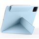 thumbnail image 3 of For Xiaomi Pad 6S Pro 12.4 Case PC PU Leather Origami Stand Magnetic Tablet Cover - Baby Blue, 3 of 5