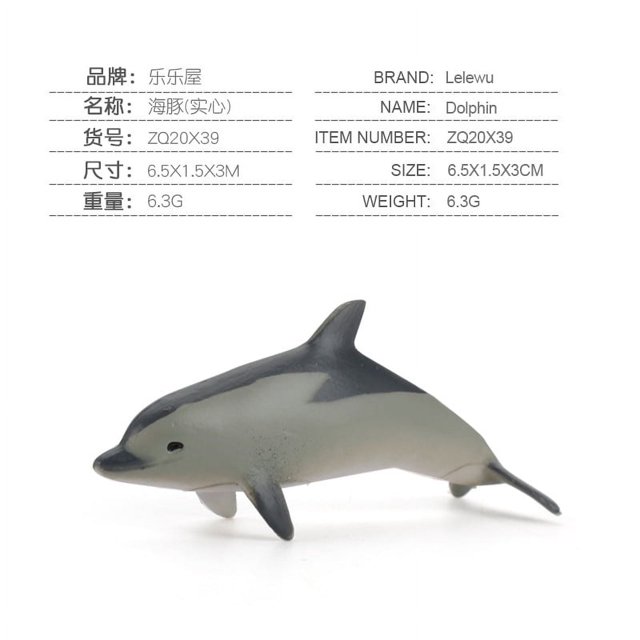 Mini figura de acción marina, delfín, tiburón, ballena, tortuga, criaturas marinas, modelo de adornos, regalos para niños y niñas