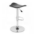 thumbnail image 2 of Gamma Tabouret de Bar Contemporain "Cuir" Réglable - Réglisse Noire, 2 of 2