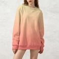 thumbnail image 3 of MVRLSH Essentials Hoodies for Women Christmas Graphic Crewneck Oversized Long Sleeve Autumn Winter Pullover Spring Fall Layering Daily Outfit Match Sweatshirt Multicolor - XL, 3 of 7