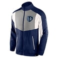 thumbnail image 2 of Men's Fanatics  Navy Sporting Kansas City Net Goal Raglan Full-Zip Track Jacket, 2 of 3