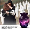 thumbnail image 4 of JAGASY Pink Small Urn for Ashes Adult Male - Purple Galaxy Urns for Human Ashes Keepsake - Nebula Clouds Decorative Urn for Mom - Memorial Mini Cremation Urns for Dad - (3 Inch), 4 of 7