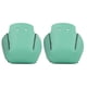 thumbnail image 1 of 1 Pair Roller Skates Toe Cap Guards Protectors PU Roller Skate Cap with 4 Holes Toe Cap Guard Protectors, 1 of 5