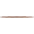 thumbnail image 3 of Ekena Millwork 24"OD x 9 1/4"ID x 3/8"T Eleanor Wood Fretwork Pierced Ceiling Medallion, Walnut, 3 of 3