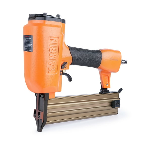 KAMSIN T50 16 Gauge Pneumatic Finish Nailer - 5/8-inch to 2-inch (15-50mm) Brad Nails, Air Power Brad Nail Gun, applicable to woodworking, carpentry, upholstery