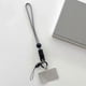 thumbnail image 5 of Sidaley Cordón universal para teléfono inteligente, ajustable, extraíble, para colgar en el cuello, microfibra, reutilizable, correas antipérdida, Teléfono y Comunicación Pantalón Corto Gris, 5 of 6