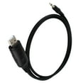 thumbnail image 3 of Sidaley Cable de programación USB de repuesto para Radio CI-V CT17 IC-706/7000/R10 Radio negro B2C Talkie Radio parte Cables de audio/vídeo, 3 of 5