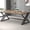 Rustic Oak, variant on YANGLI 70.8" Black Computer Desk, Large Industrial Pc Study, Two-Person, Farmhouse Double Workstation with Storage