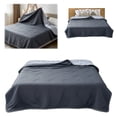 thumbnail image 5 of Summer Ice Silk Thin Blanket, Lightweight Breathable Cooling Throw, Machine Washable Soft Bedspread for Hot Sleepers, 5 of 5