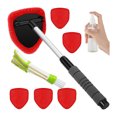 thumbnail image 1 of Visland Car Cleaning Brush with Reusable Pads Extendable Handle Sprayer Brush Windshield Cleaning Tool for Car Interior Exterior Glass Cleaning, 1 of 8