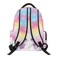 thumbnail image 2 of FUIALDOLG Cat on Cloud with Paw Prints School Bag with Smooth Zippers, Multi-Pocket Soft Padded Back 17 Inch Kids School Backpack for Elementary Back to School, 2 of 9